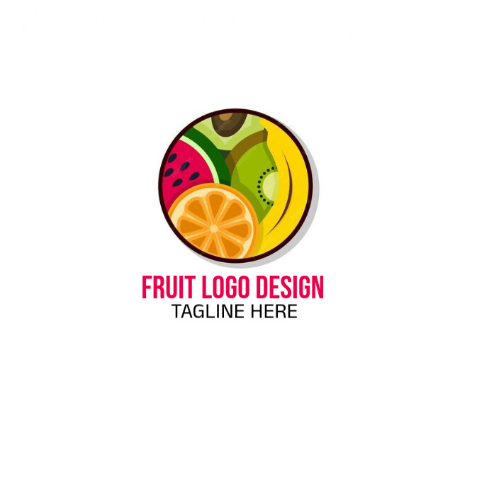 Professional Fruit Logo Design Logo Template | PosterMyWall