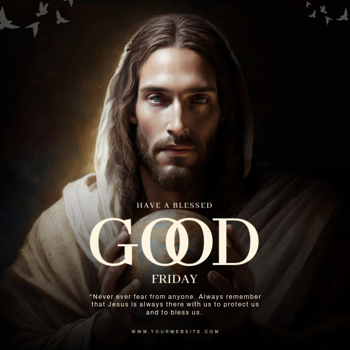 Copy of Professional Good Friday Instagram Post PosterMyWall