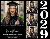 Professional Graduation Party Flyer 传单(美国信函) template