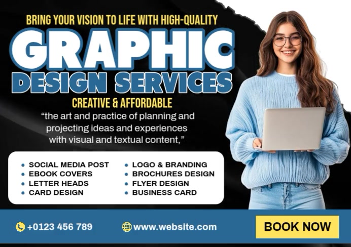 Professional Graphic Design Template | PosterMyWall