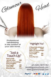 Uber 100 Anpassbare Designvorlagen Fur Friseur Flyer Postermywall