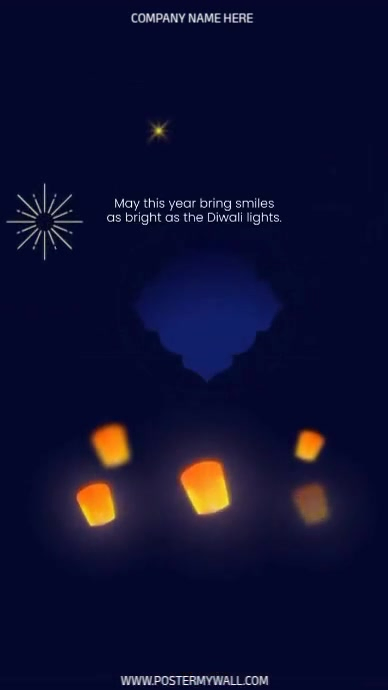 Professional Happy Diwali Instagram Story Template | PosterMyWall