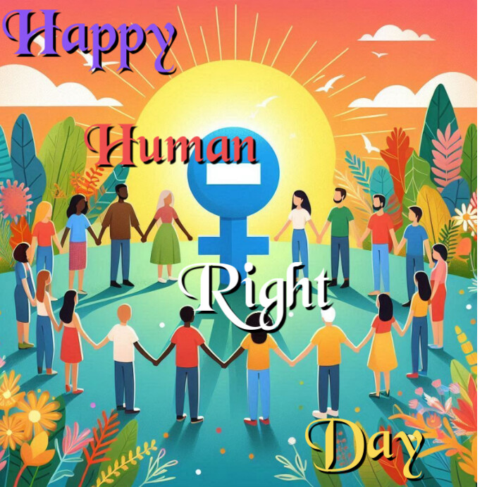Professional Happy Human Rights Day Instagram Post Template | PosterMyWall