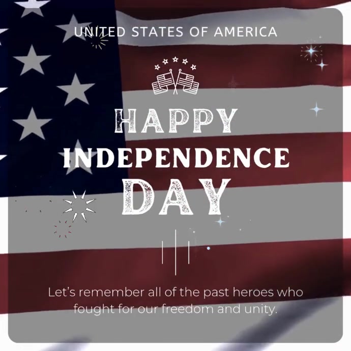 Professional Happy Independence Day  Instagram Post template