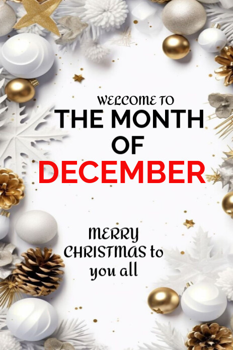 Professional Happy New Month Design Pinterest Graphic Template ...