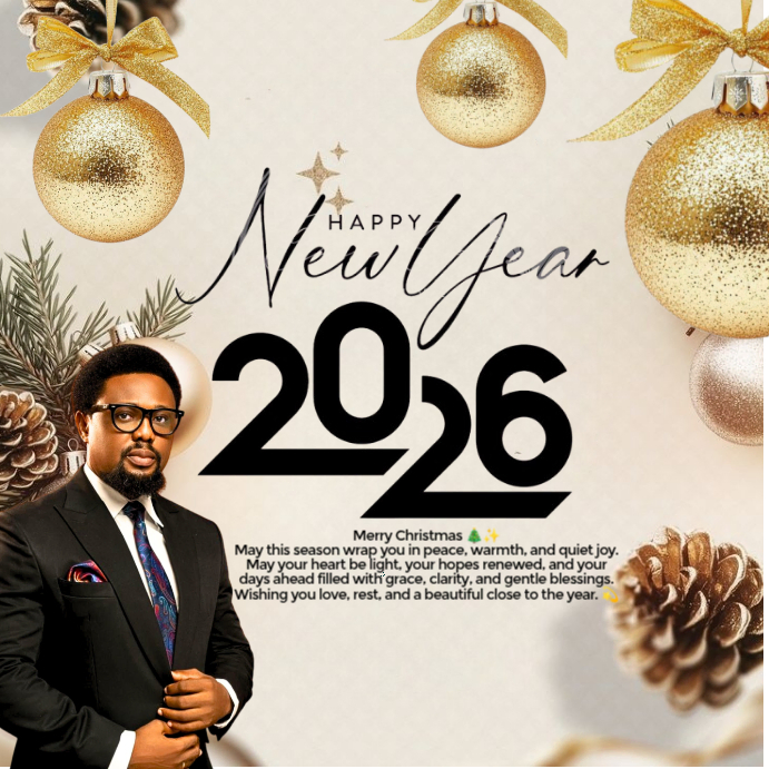 Professional Happy New Year Greeting, Instagram Post Template ...