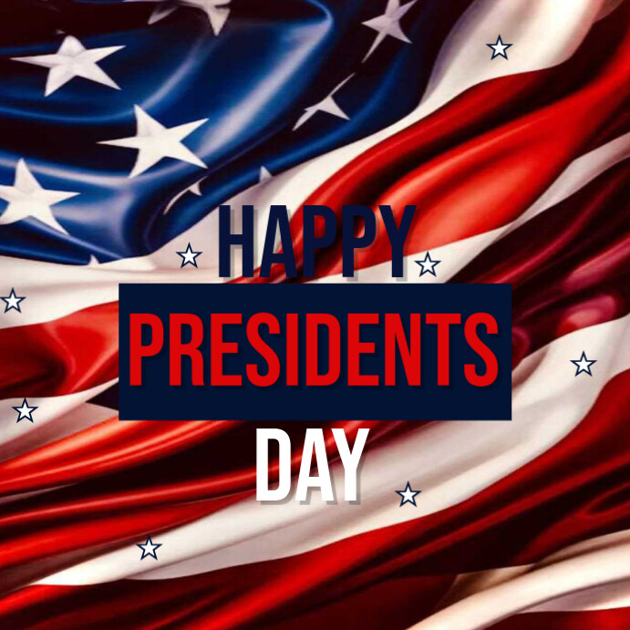 Professional Happy President Day Instagram Post Template | PosterMyWall
