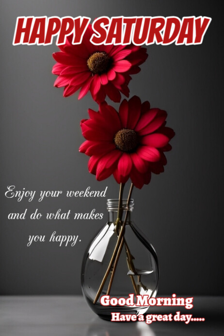 Professional Happy Weekend Poster Template | PosterMyWall