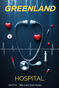 Professional Heartbeat Of Care Pinterest Graphic template