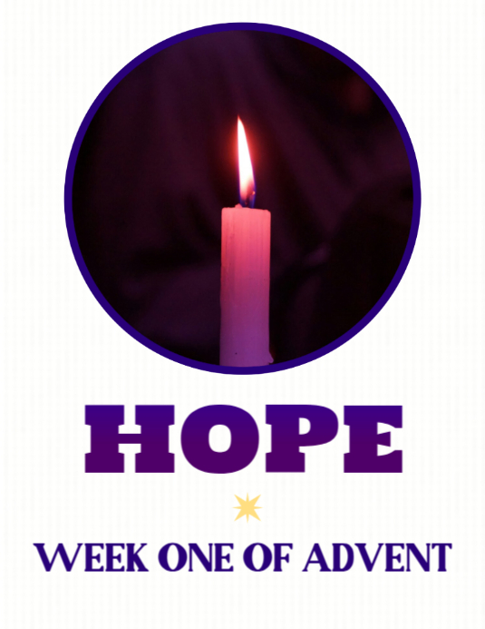 Modèle Professional Hope First Week Day Of Advent Catholic Sunday ...