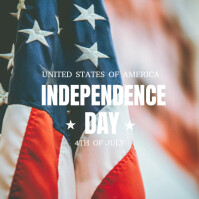 Professional Independence Day 4th Of July  Instagram Post template