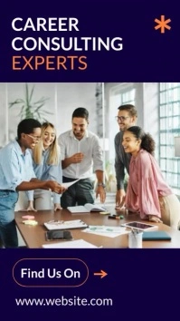 Professional Instagram Story Career Consultin template