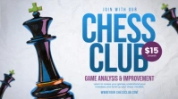 Professional Join With Our Premium Chess Club  Digital Display (16:9) template