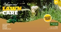 Professional Lawn Care Services Ad Facebook template