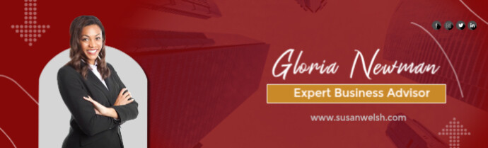 Professional LinkedIn Header Banner template
