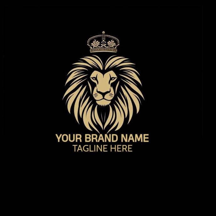 Professional Lion Luxury Logo Design Logo Template | PosterMyWall