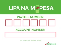 Professional Lipa Na Mpesa Banner Flyer (us L template