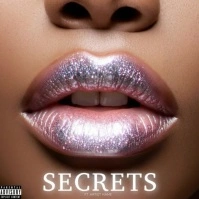 Professional Lips Woman Hip Hop, R&b, Love Song  Sexy  Album Cover template