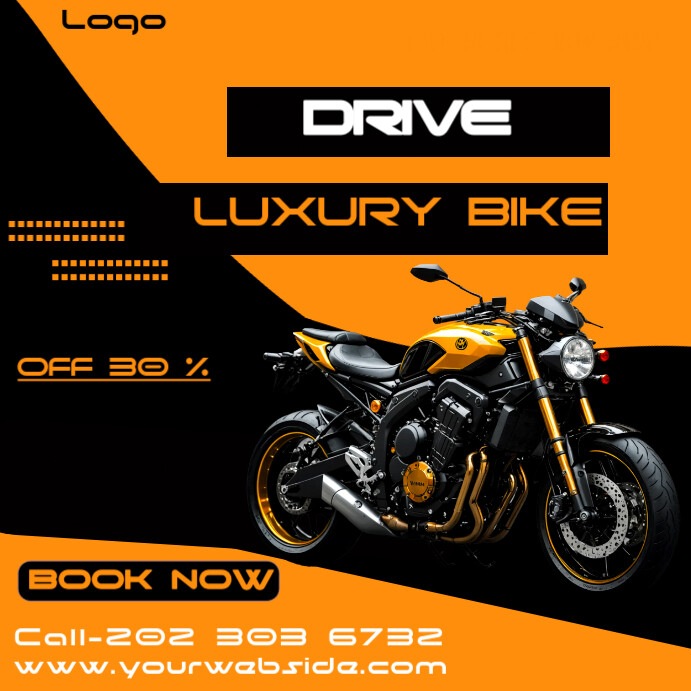 Professional Luxury Bike Sale  Square (1:1) template