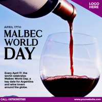 Professional Malbec World Day Сообщение Instagram template