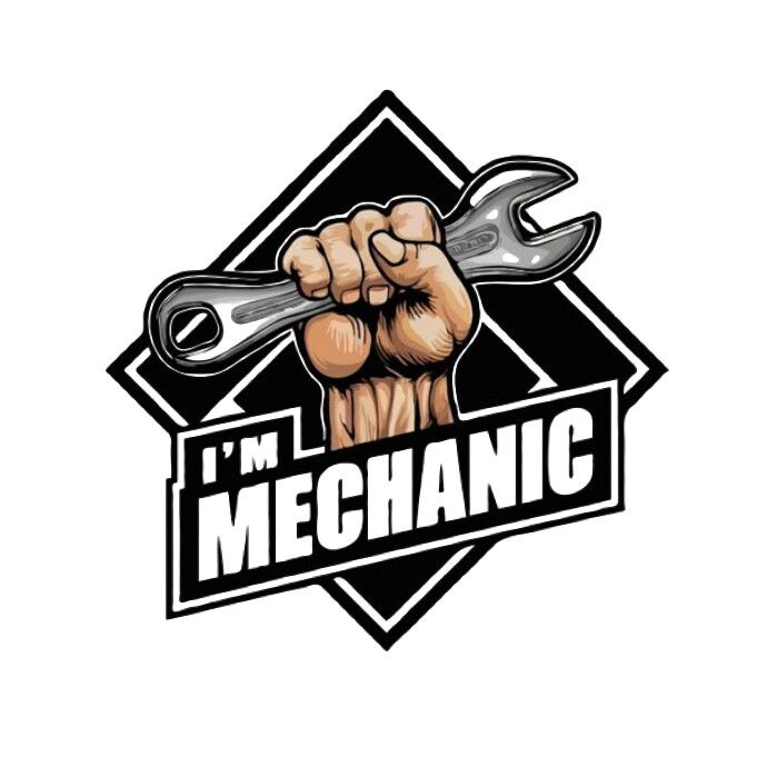 Professional Mechanic  Logo Logótipo template
