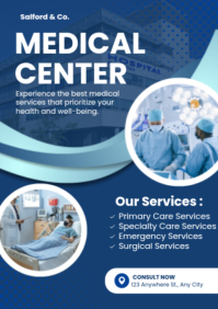 Professional Medical Center A2 template