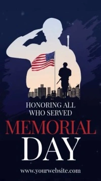 Professional Memorial Day Instagram Reel template
