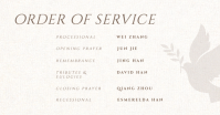 Blanco Memorial Service Facebook Gedeelde Prent Template - Page 2