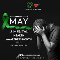 Professional Mental Health Template Square (1:1)