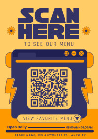 Scan Here Layout Scan Here Template | PosterMyWall