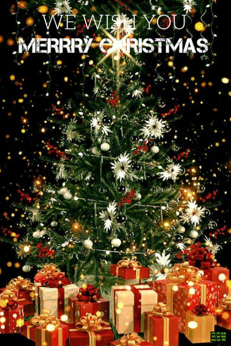 Professional Merry Christmas Album Cover Poster Iphosta template