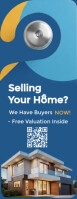 Professional Modern Real Estate Door Hanger – “selling Your Home?” Marketing Template Door Hanger Dørhænger