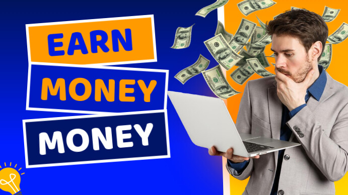 Professional Money Making Youtube Thumbnail template