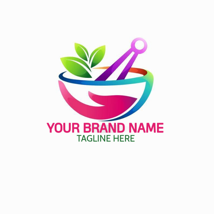 Professional Mortar And Pestle Logo Herbal Logo Design Logo template