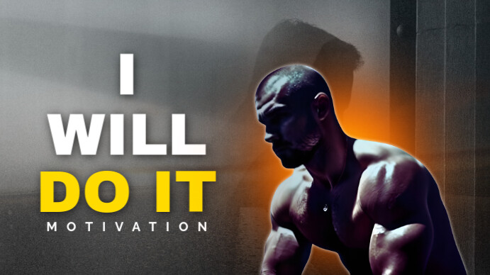 Professional Motivaition Youtube Thumbnail template