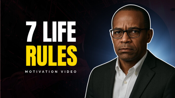 Professional motivation Youtube Thumbnail template