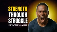 Professional Motivation Youtube Thumbnail template