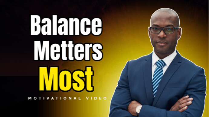 Professional Motivation Youtube Thumbnail template