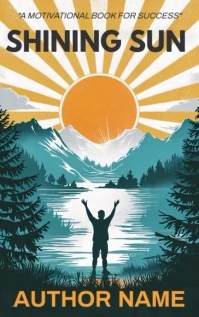 Professional Mountain Top Book Motivational Kindle/book Covers template