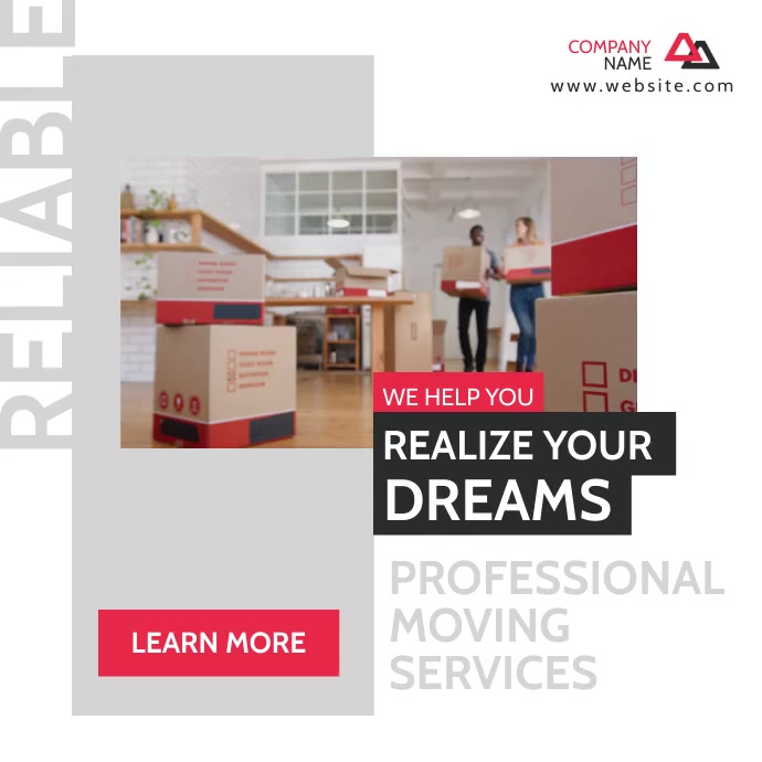 Professional moving services advertisement Template | PosterMyWall