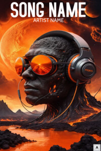 Professional Music Album Cover Poster Template | PosterMyWall