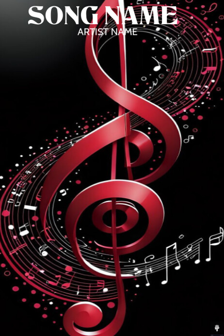 Professional music album cover poster Template | PosterMyWall