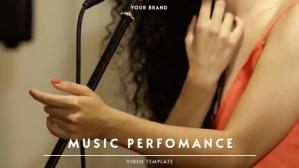 Professional Music Perfomance Presentation | Præsentation (16:9) template