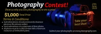 Professional National Camera Day Contest Linkedin Banner Linkedin Banner template