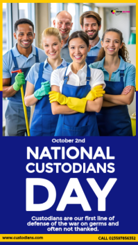 Blå National Custodians Day Instagram Story Template