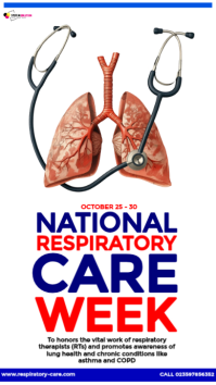 Hvid National Respiratory Care Week Instagram-Story Template