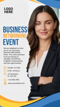 Professional Networking Meetup Instagram Reel template