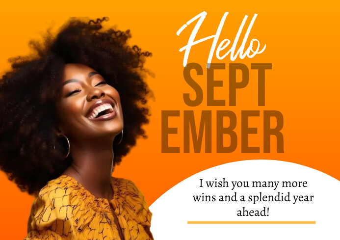 Professional New Month, Happy New Month, Welc A4 template