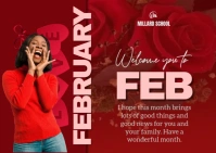 Professional New Month A6 template