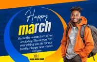 Professional New Month Tabloid template